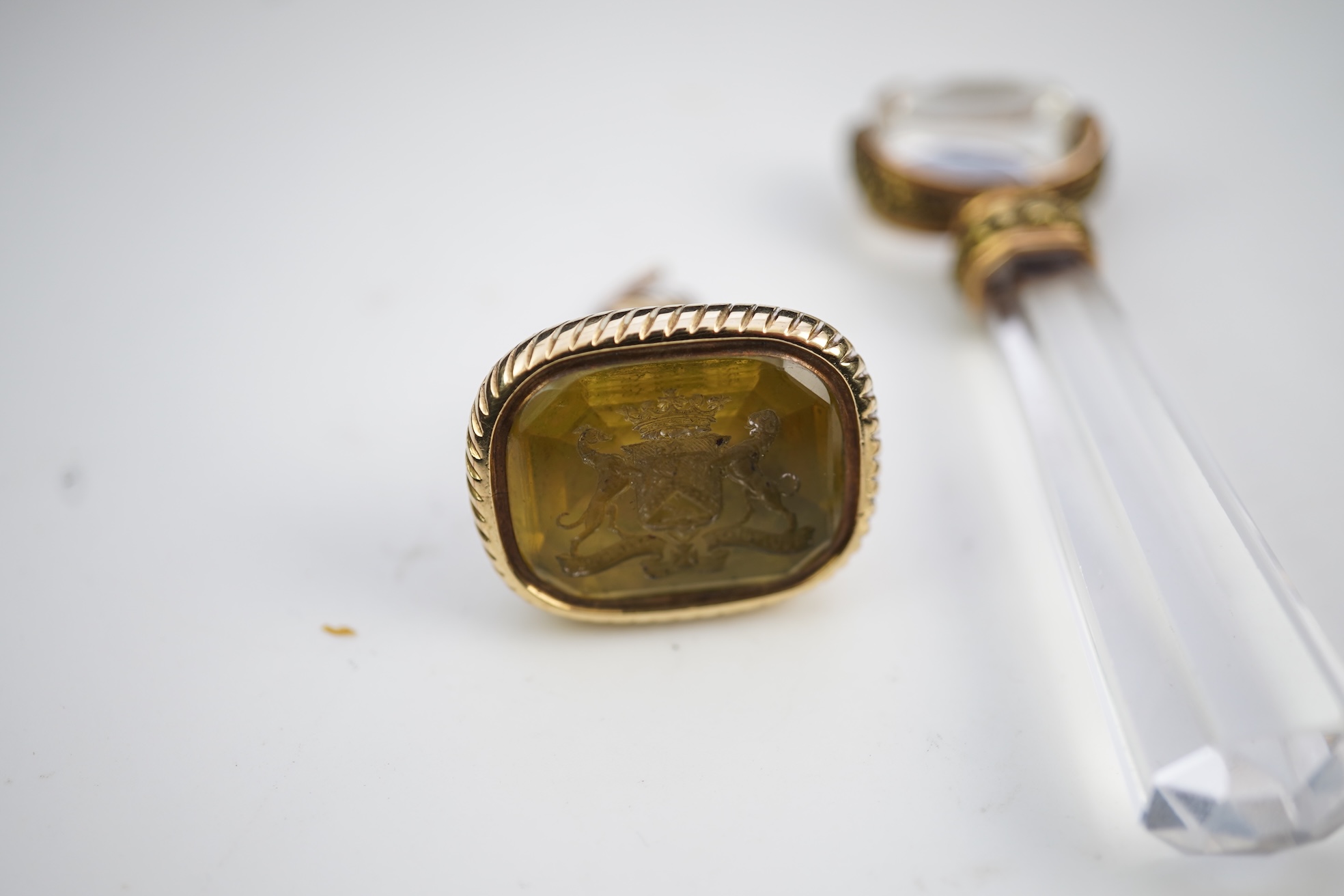 Two Georgian seals, early 19th century